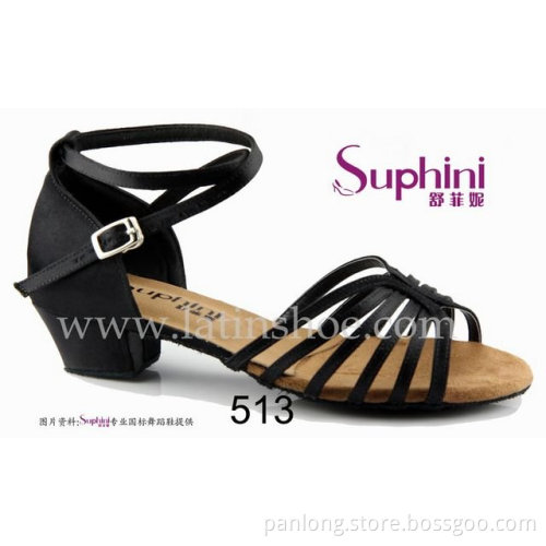 Girls Salsa Shoes Children Latin Dance Shoes